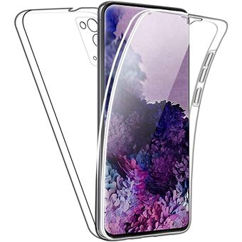 Coque Silicone Double 360 Degres Transparente pour Samsung Galaxy A02s